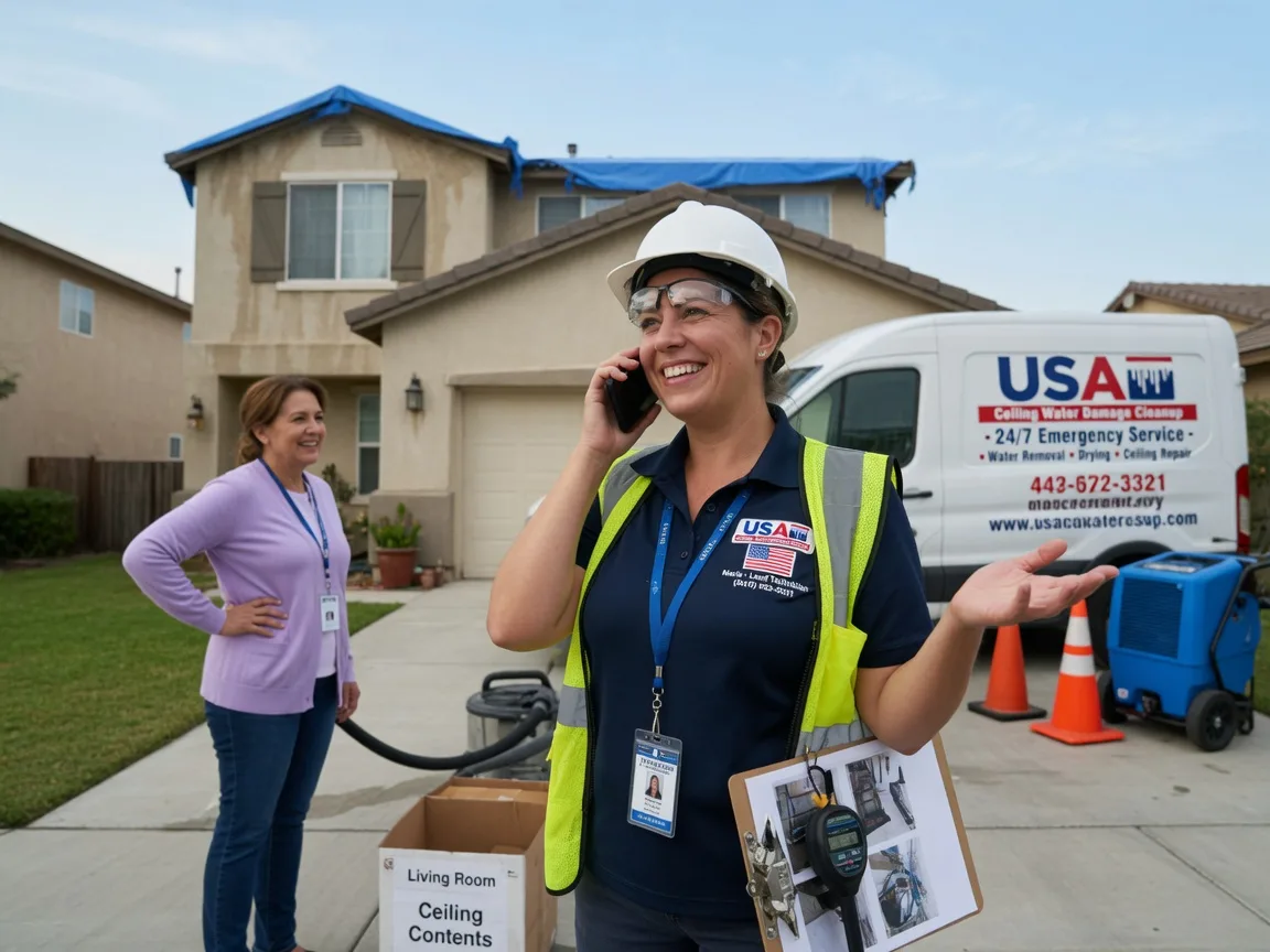 Ceiling Water Damage Restoration Liebenthal, KS FAQs
