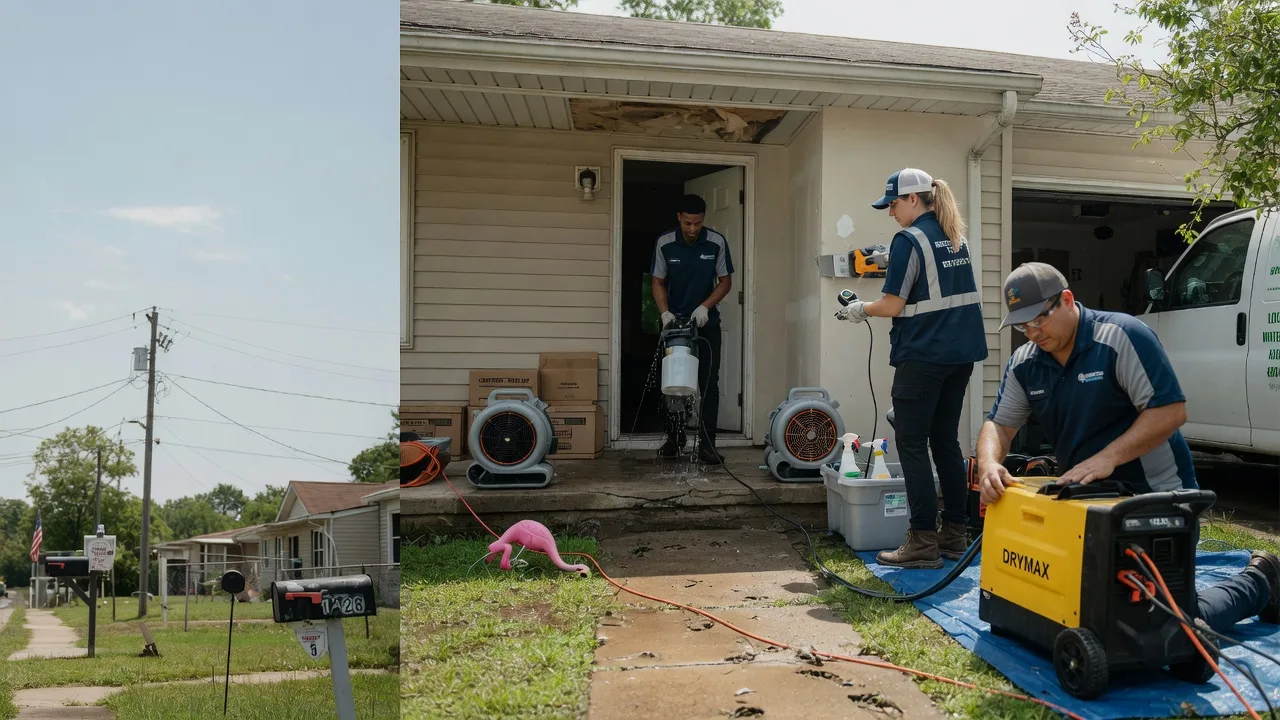 Storm Damage Water Removal in Liebenthal, KS near me